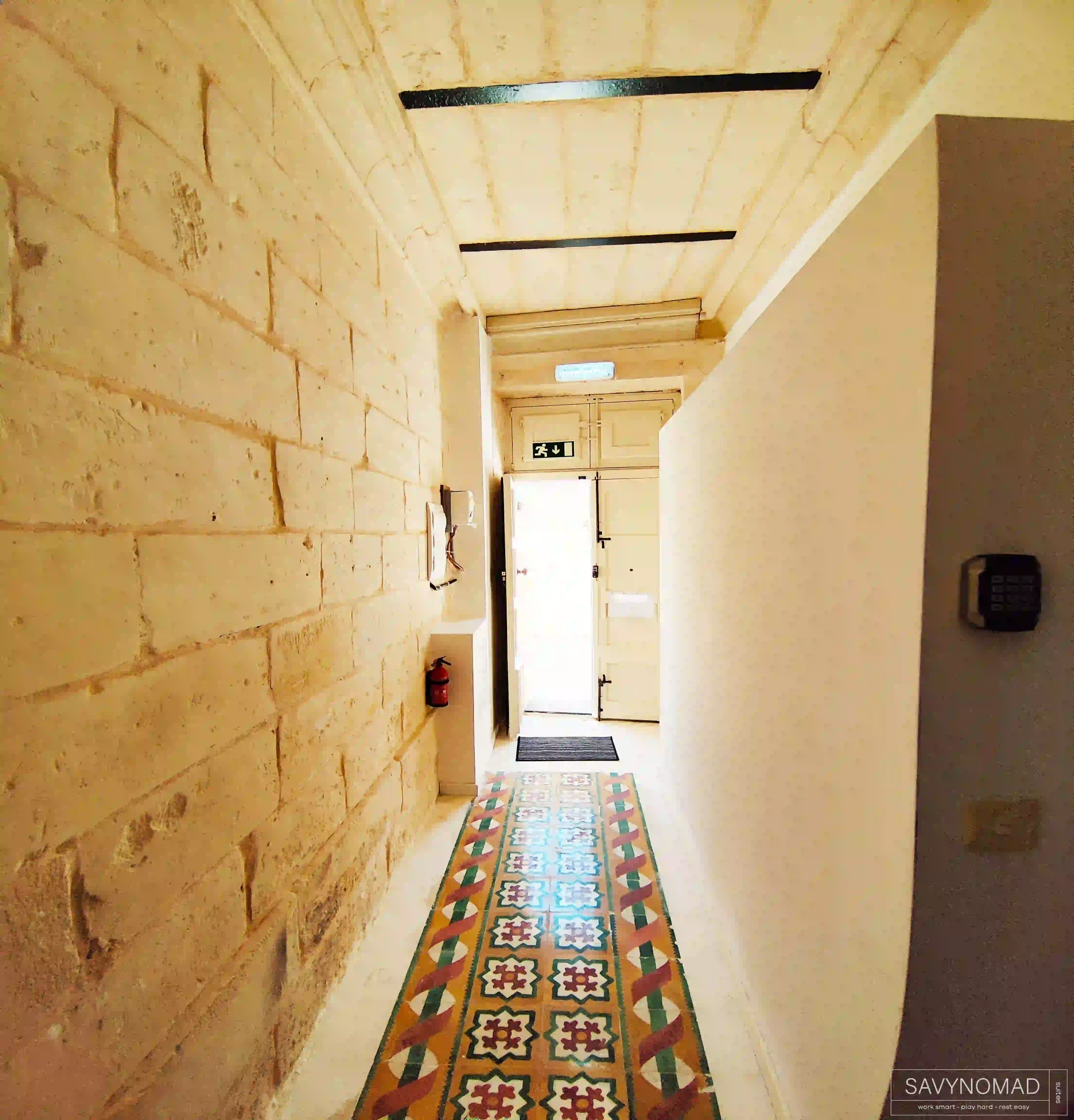 Entrance to Townhouse