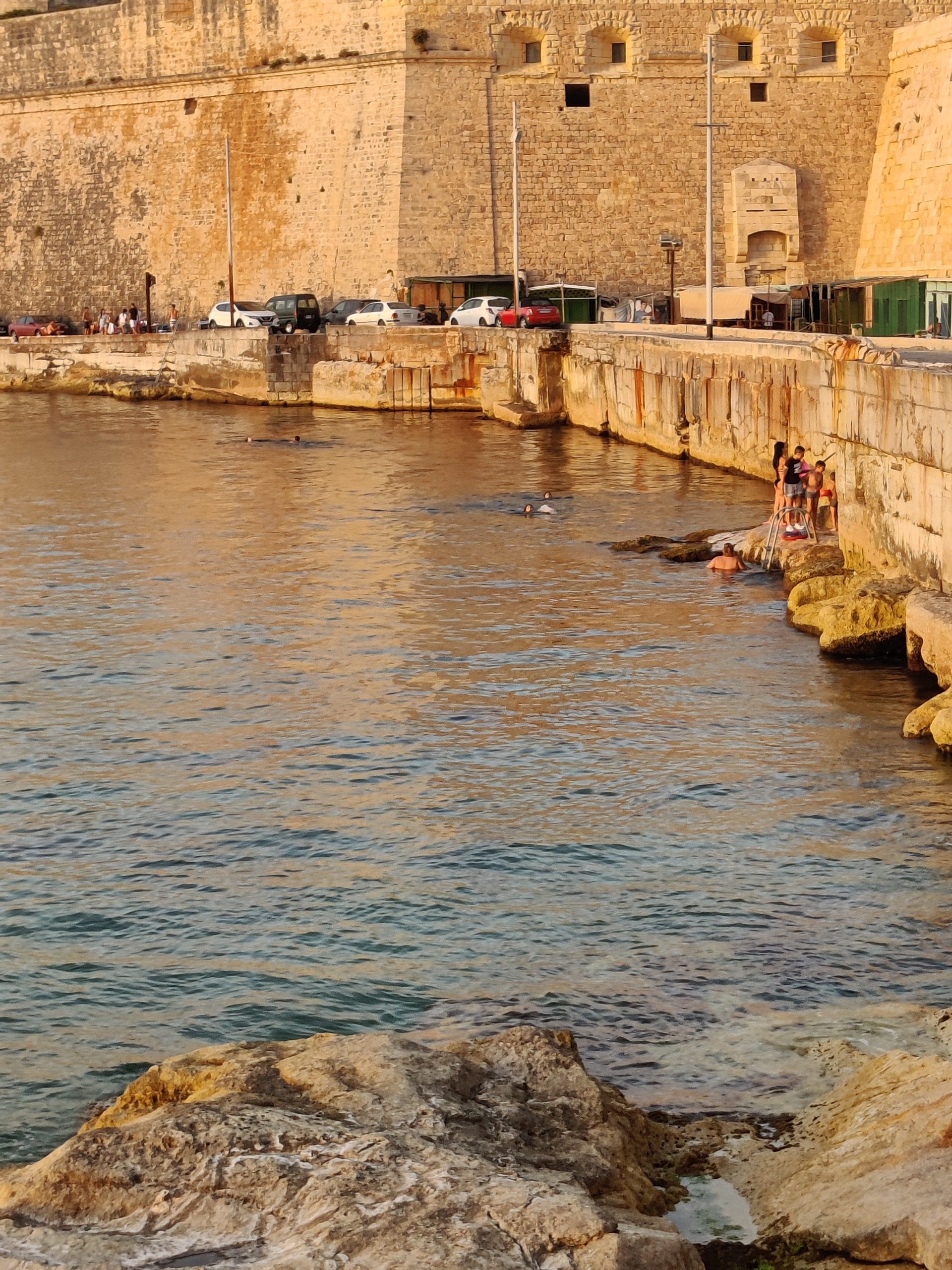 Rocky beach Malta